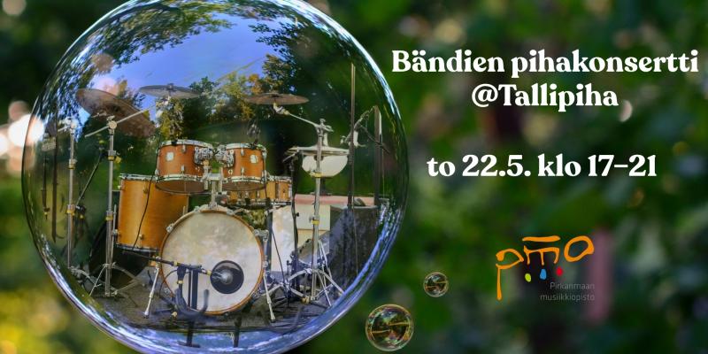 Bändien pihakonsertti